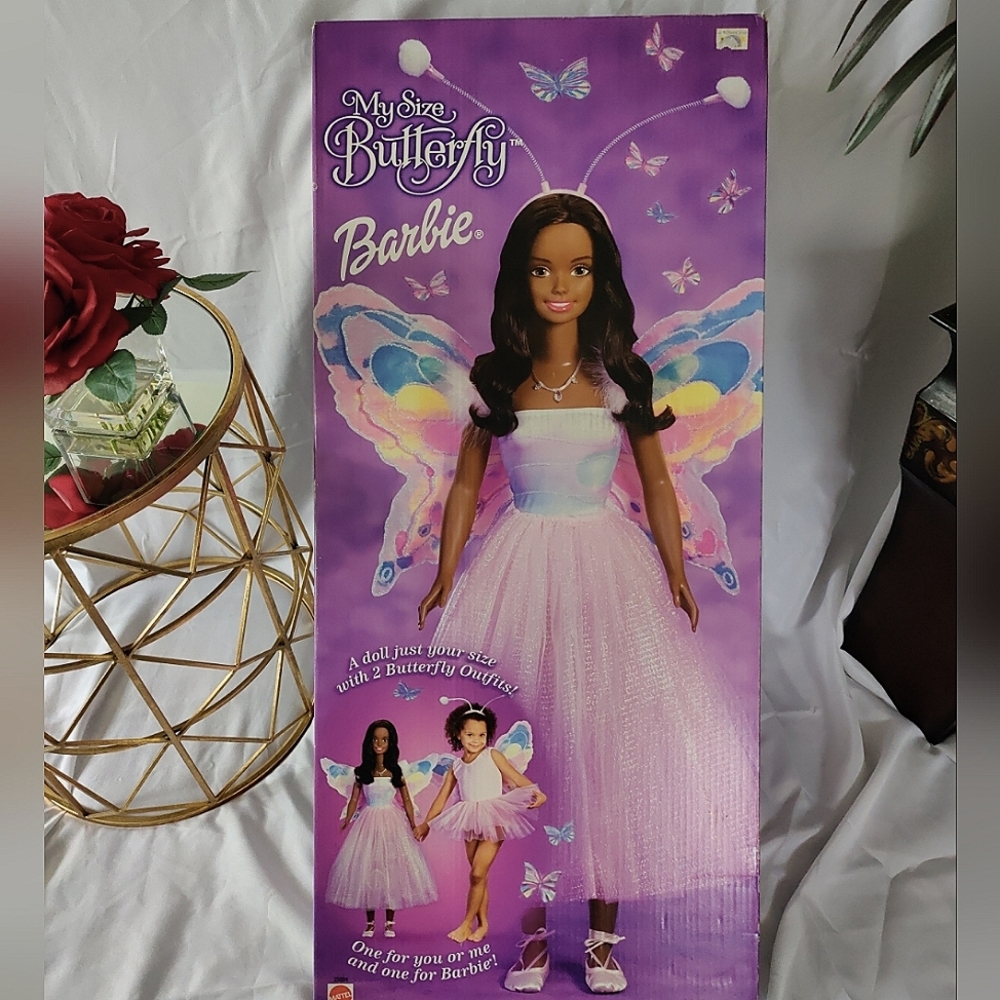 MY SIZE BUTTERFLY BARBIE 🦋 NEW IN SEALED BOX 🌹🌺 RARE!